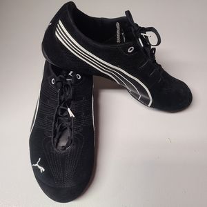 puma soleil v2 black suede